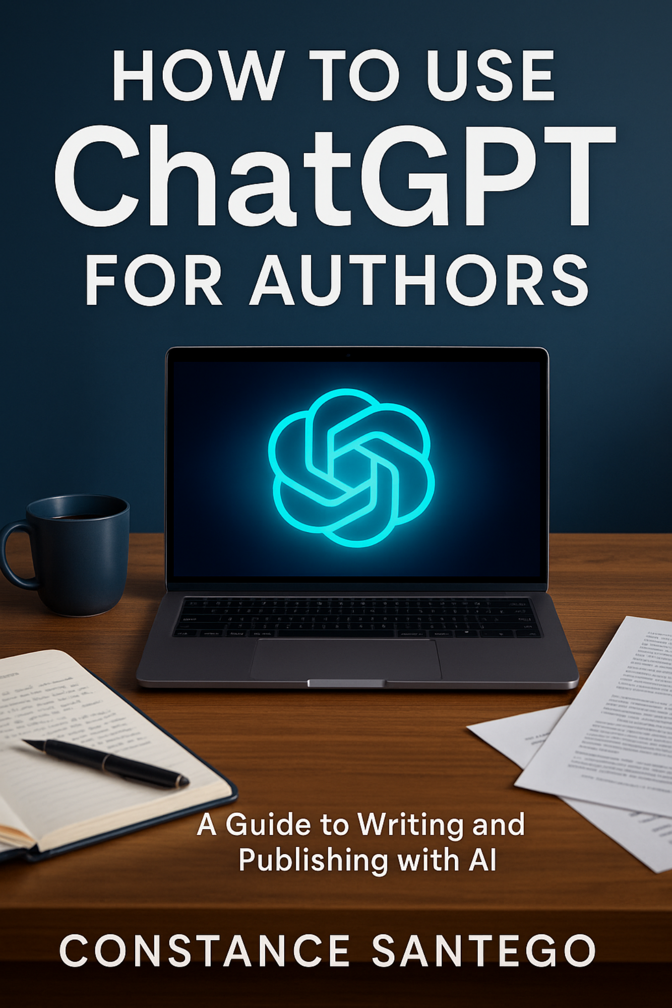 Cover of How To Use ChatGPT For Authors: From Idea To Published Book